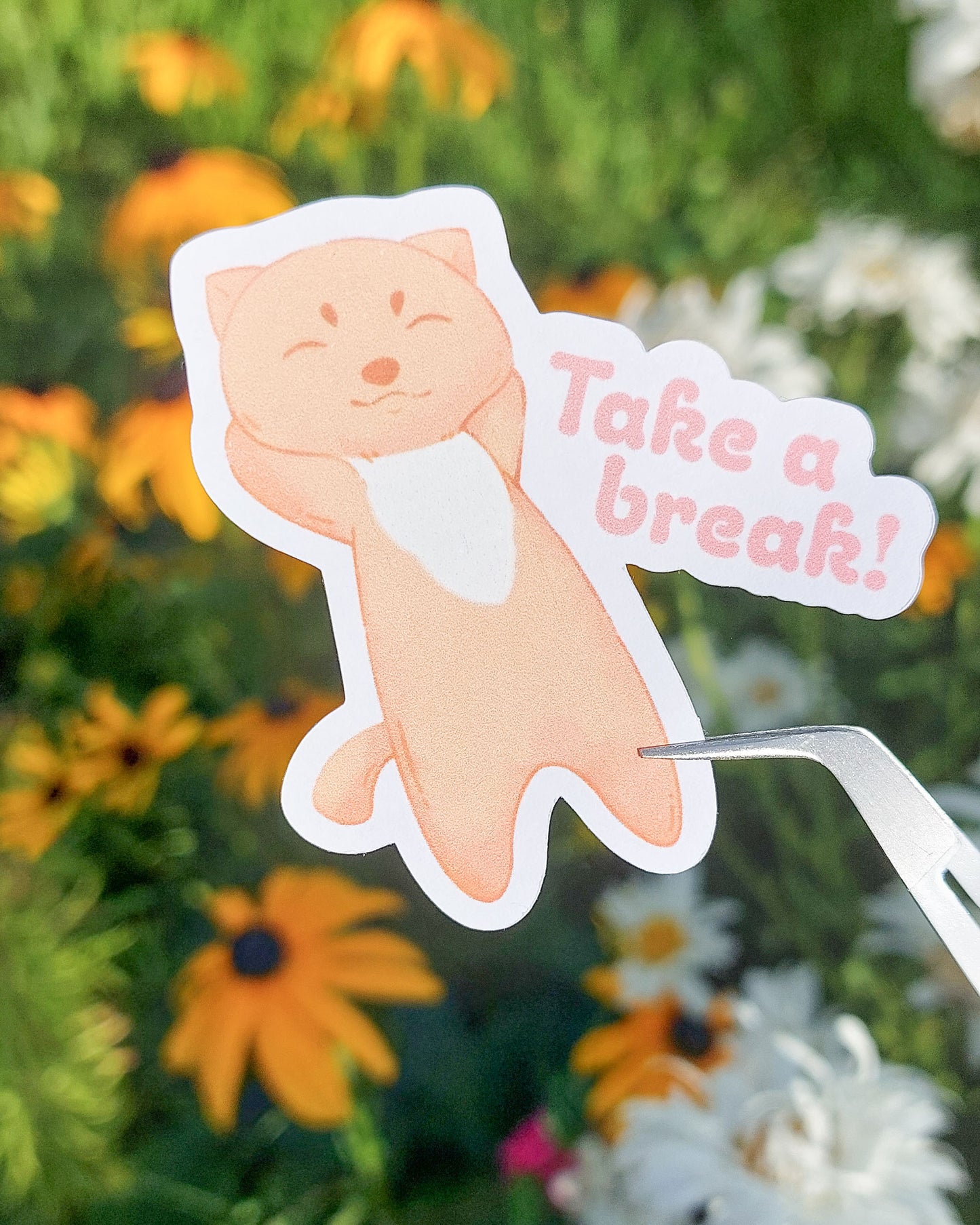 Ella Sticker - Take A Break!